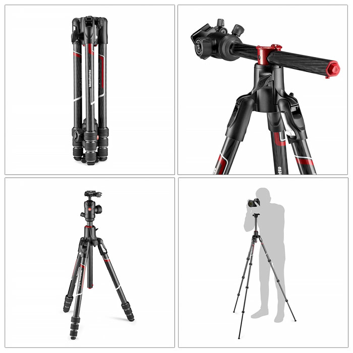Manfrotto Befree GT XPRO〔MKBFRC4GTXP-BH〕碳纖維三腳架套組【展示出